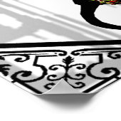 Happy Mardi Gras-Balcony Scene Poster (Hoek)