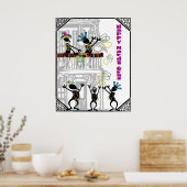 Happy Mardi Gras-Balcony Scene Poster (Keuken)