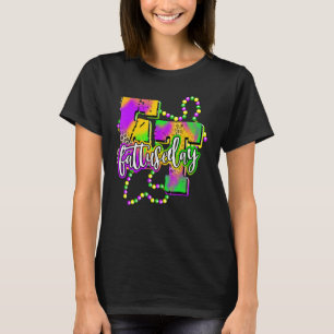 Happy Mardi Gras Carnival Fat dinsdag Funny T-shirt