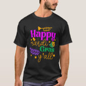 Happy Mardi Gras T-shirt (Voorkant)