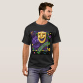 HAPPY MARDI GRAS T-SHIRT (Voorkant volledig)