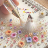 Happy Mariage Coupe Vinyl Sticker (Recto)