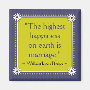 Happy Marriage Quotes Magnet Magneet