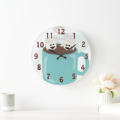 Happy Marshmallows in Cocoa Grote Klok (Huis)