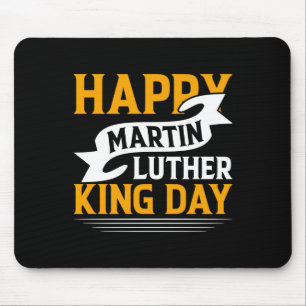 Happy Martin Luther King Day Sticker Muismat