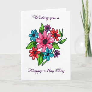 Happy May Day Kaart
