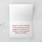 Happy May Day Kaart (Binnen)