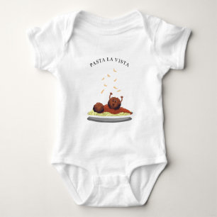 Happy Meatball "Pasta La Vista!" Romper
