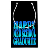 Happy Med School Afstuderen Klein Cadeauzakje (Achterkant)