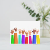 Happy Meeting Briefkaart (Staand voorkant)