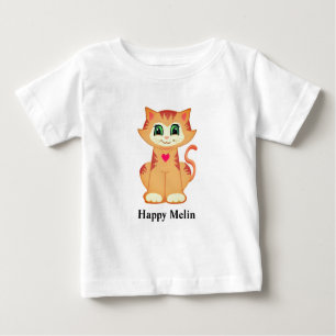 Happy Melin Ginger Kitty Cat