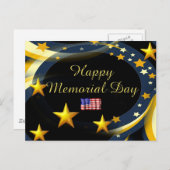 Happy Memorial Day Briefkaart (Voorkant / Achterkant)