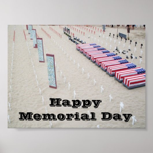 HAPPY MEMORIAL DAY POSTER (Voorkant)