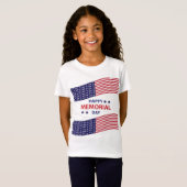Happy Memorial Day T-shirt (Voorkant volledig)