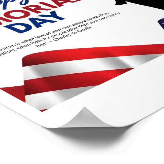 Happy Memorial Day Us Poster (Coin)