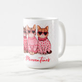 Happy Meowentines Day Cat Mok (Voorkant rechts)