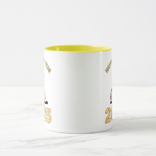 Happy Mew Jaar 2025 Mok (Midden)