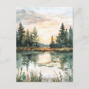 Happy Midsummer Nordic Briefkaart