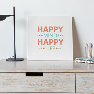 Happy Mind Happy Poster