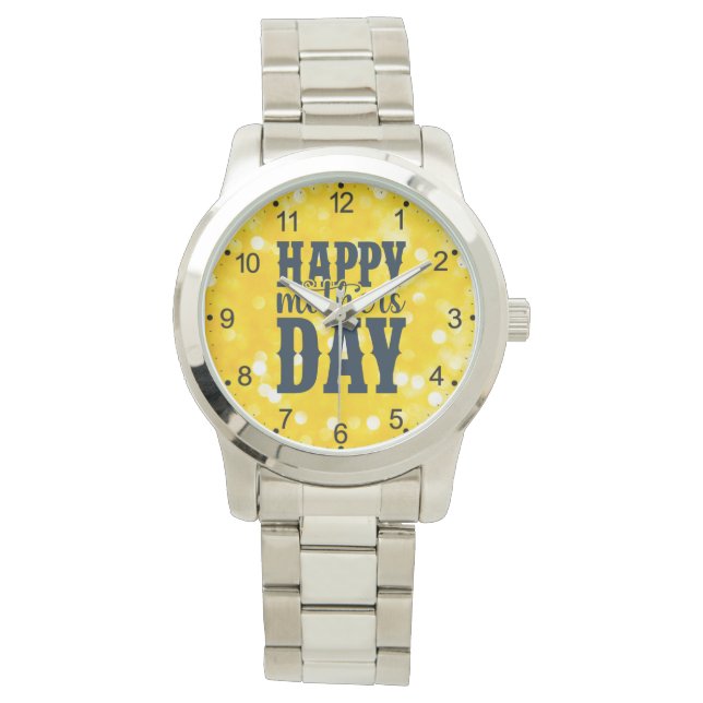 Happy Moederdag-11344 Horloge (Voorkant)