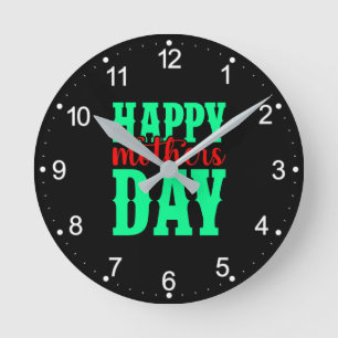 Happy Moederdag-11344 Ronde Klok