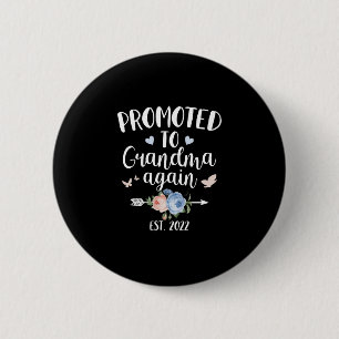 Happy Moederdag 2022 promoot oma opnieuw Ronde Button 5,7 Cm