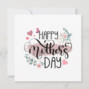 Happy Moederdag 2025 Schattigee Bloemen voor Vrouw Save The Date