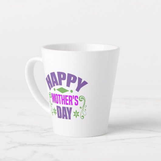 Happy Moederdag-64925 Latte Mok (Linkerhoek)