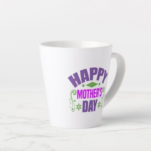 Happy Moederdag-64925 Latte Mok (Rechterhoek)