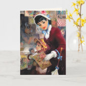 Happy Moederdag Art Kaart (Gele Bloem)