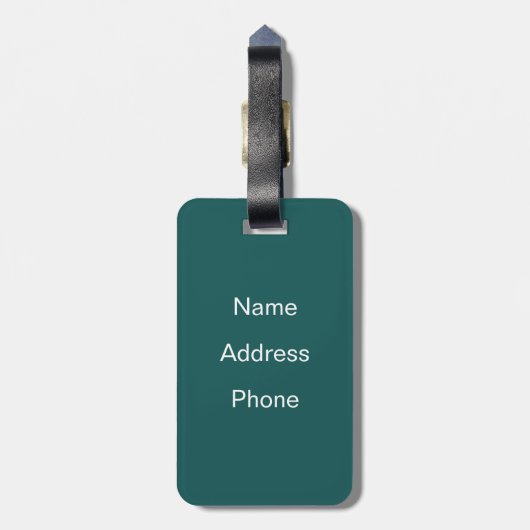 Happy Moederdag Bagagelabel (Achterkant verticaal)