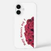 Happy Moederdag, Bloemen Roos Case-Mate iPhone Case (Achterkant)