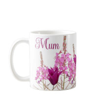 Happy Moederdag boho roze bloemen cadeau voor mama