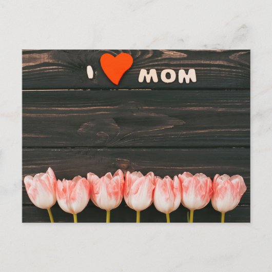 Happy Moederdag Briefkaart (Voorkant)