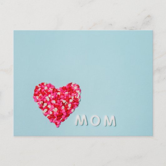 Happy Moederdag Briefkaart (Voorkant)