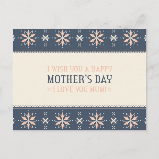  Happy Moederdag | BRIEFKAART (Voorkant)