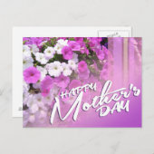 Happy Moederdag Briefkaart (Voorkant / Achterkant)