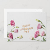 Happy Moederdag Briefkaart (Voorkant / Achterkant)