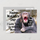 Happy Moederdag_ Briefkaart (Voorkant / Achterkant)