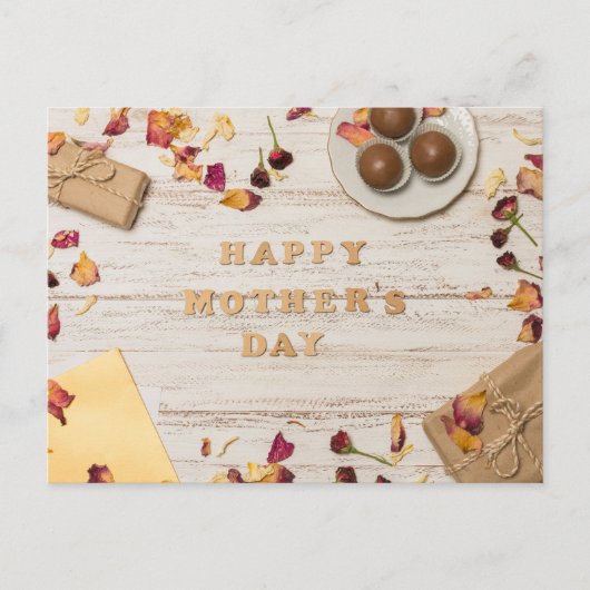 Happy Moederdag Briefkaart (Voorkant)