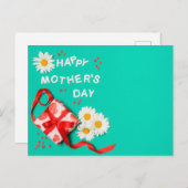 Happy Moederdag Briefkaart (Voorkant / Achterkant)