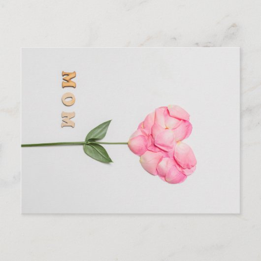 Happy Moederdag Briefkaart (Voorkant)