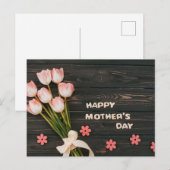 Happy Moederdag Briefkaart (Voorkant / Achterkant)