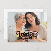 Happy Moederdag Briefkaart (Voorkant / Achterkant)