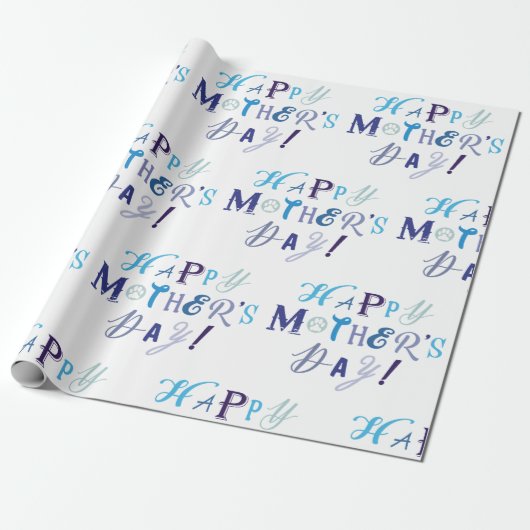 HAPPY MOEDERDAG! CADEAUPAPIER (Uitgerold)