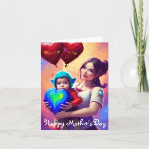 Happy Moederdag Card Kaart