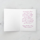 Happy Moederdag Card Kaart (Binnen)