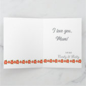 Happy Moederdag Card Kaart (Binnen)