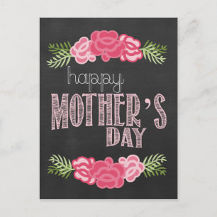 Happy Moederdag Chalkboard Design Briefkaart