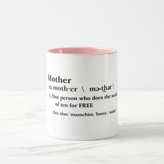 Happy moederdag Coffee mok Proud Mom Quote (Midden)